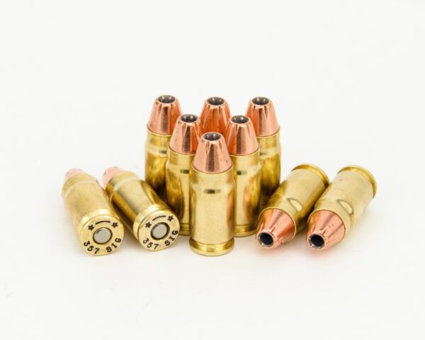 357 Sig Personal Self Defense Ammunition with 124 Grain V-Crown Hollow Point Bullets 50 Rounds