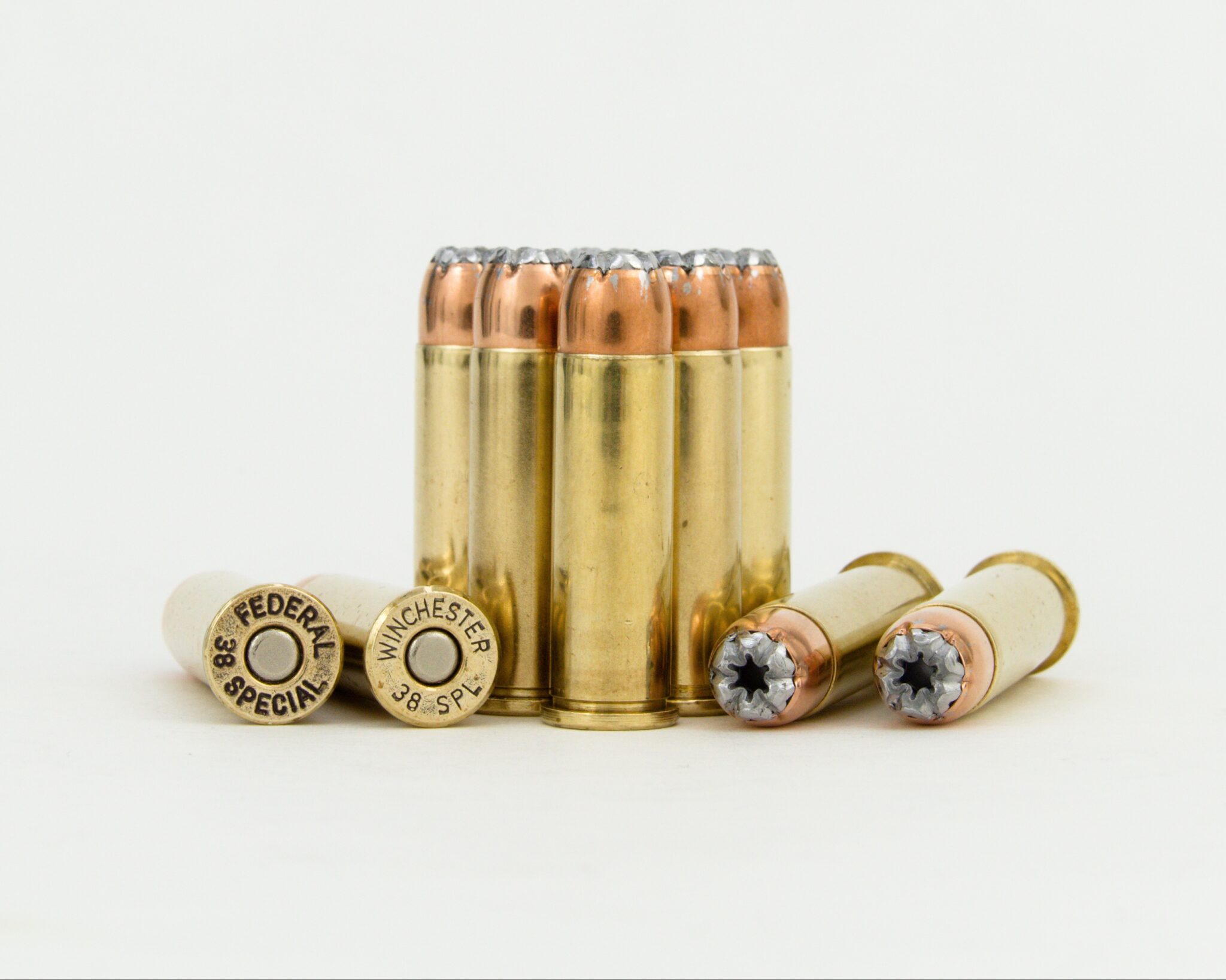 Special Personal Defense Ammunition With Grain Serrated Hollow Point Bullets Round