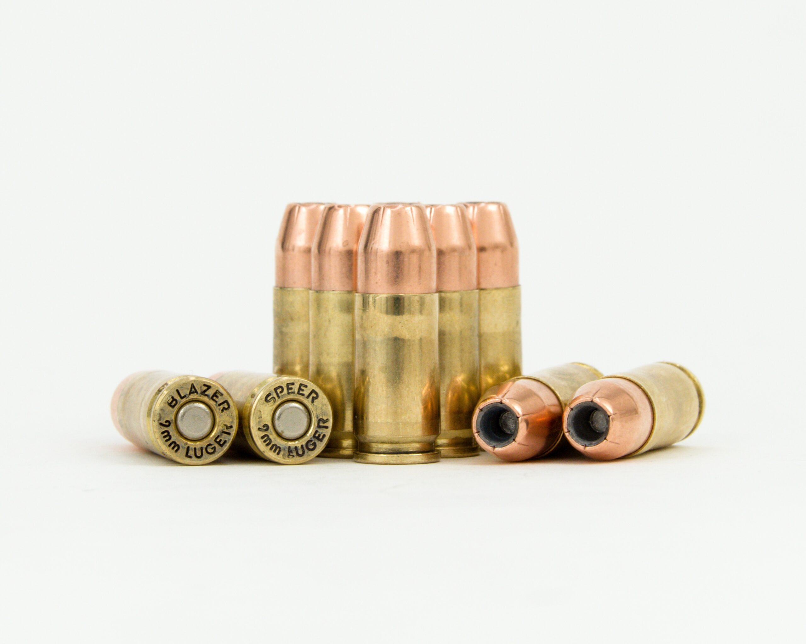 9mm Luger Personal Defense Ammunition With 115 Grain Sierra Hollow 