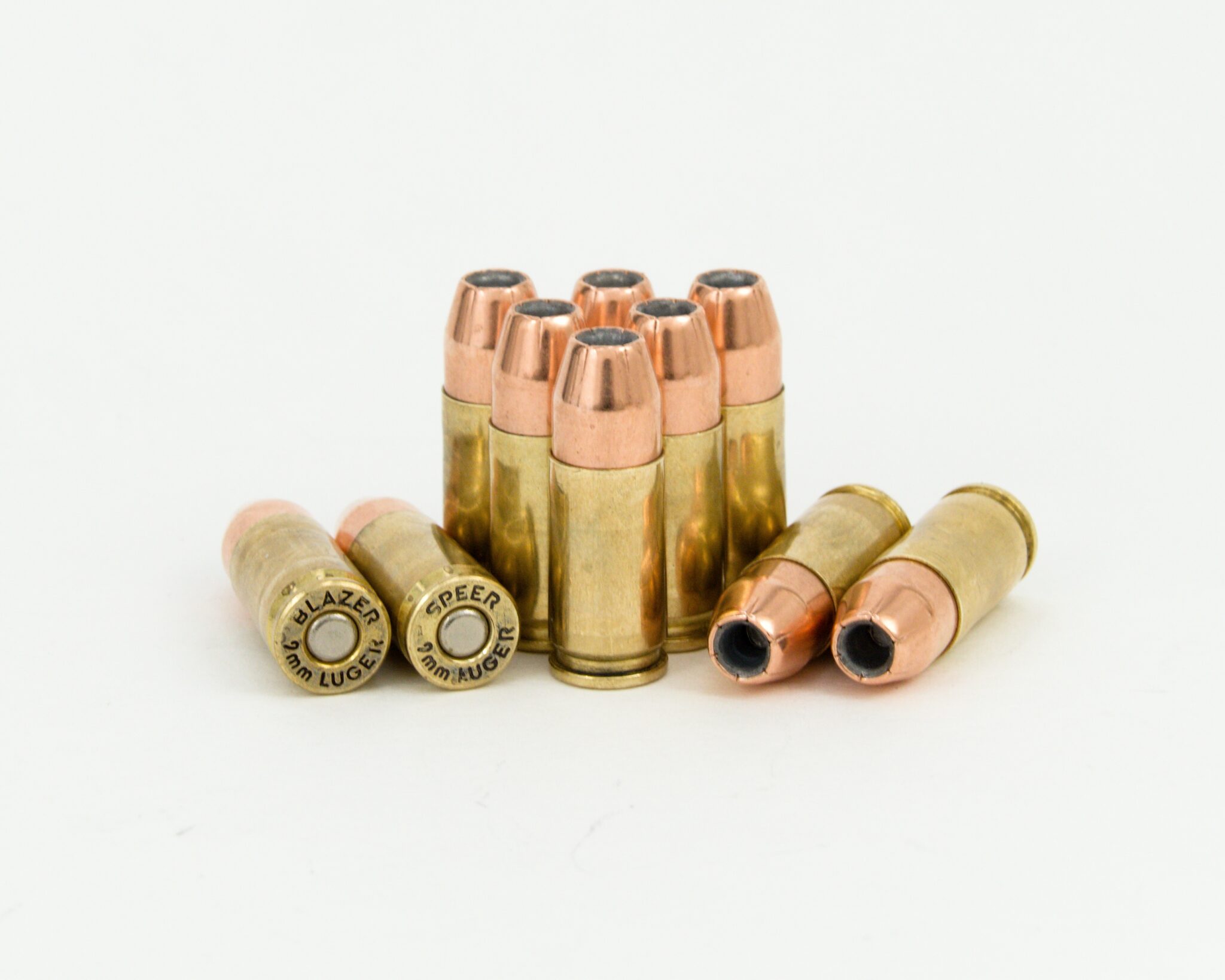 9mm Luger Personal Defense Ammunition with 115 Grain Sierra Hollow ...