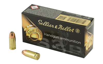 Sellier & Bellot Pistol  9MM  115 Grain  Jacketed Hollow Point  50 Round Box SB9C