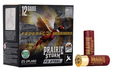 Federal Premium  Prairie Storm  12 Gauge 3"  FS Steel  #3  1 1/8 oz  25 Round Box PFSX143FS3