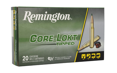 Remington CORE-LOKT  TIPPED  243 Winchester  95 Grain  Polymer Tip  20 Round Box 29015