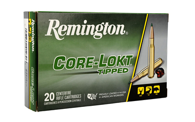 Remington CORE-LOKT  TIPPED  270 Winchester  130 Grain  Polymer Tip  20 Round Box 29019