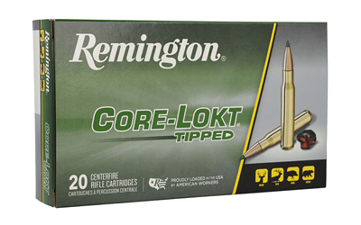 Remington CORE-LOKT  TIPPED  7MM Remington Magnum  150 Grain  Polymer Tip  20 Round Box 29021