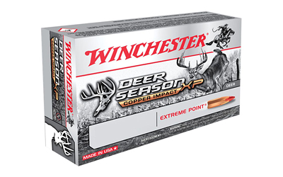 Winchester Ammunition Deer Season XP  Copper Impact  243 Winchester  85Gr  Polymer Tip  California Certified Nonlead Ammunition  20  200  Yes X243CLF