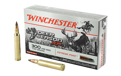 Winchester Ammunition Deer Season  300 Win  150 Grain  Extreme Point Polymer Tip  20 Round Box X300DS